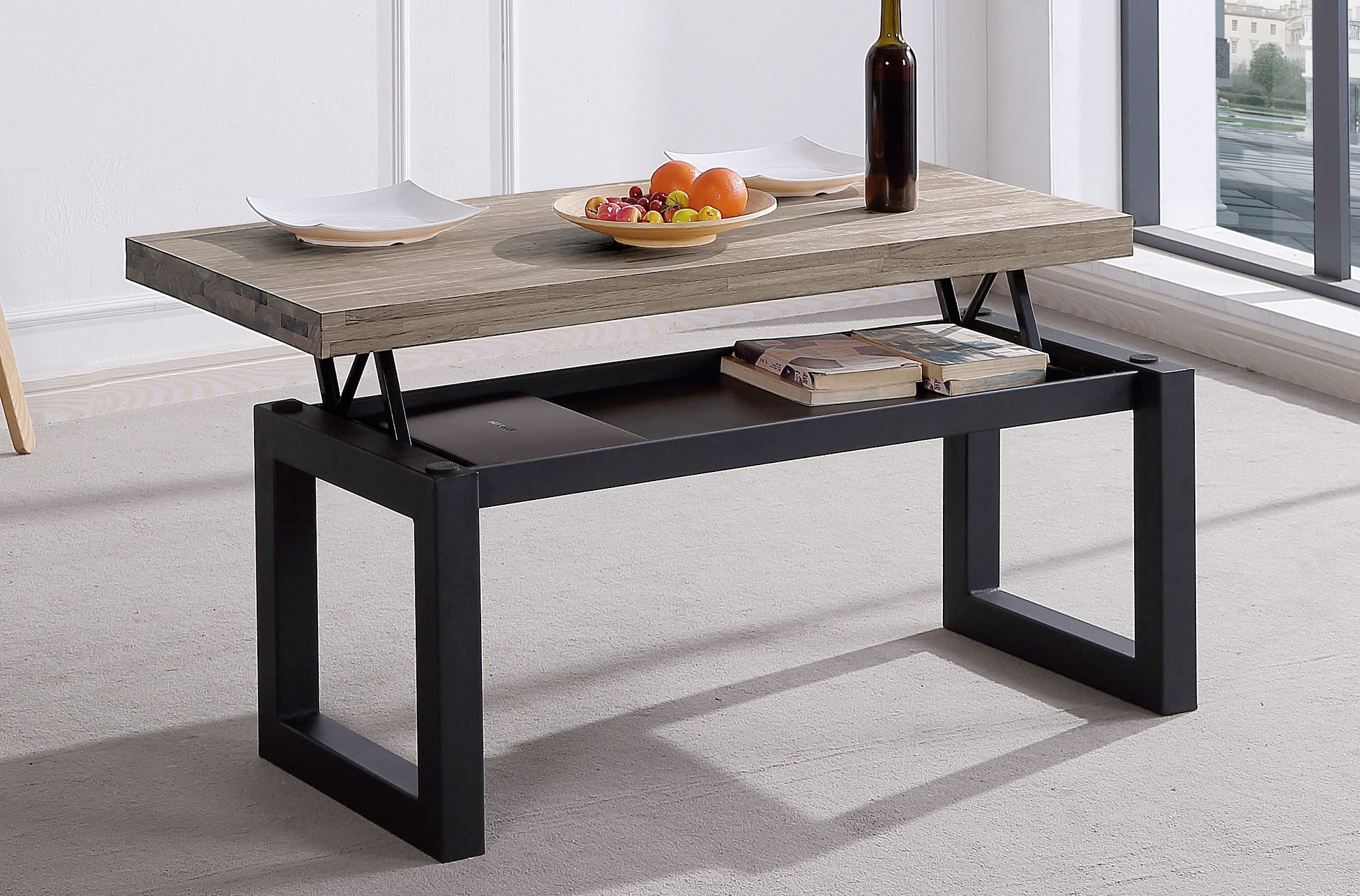 MESA DE CENTRO ELEVABLE LOFT