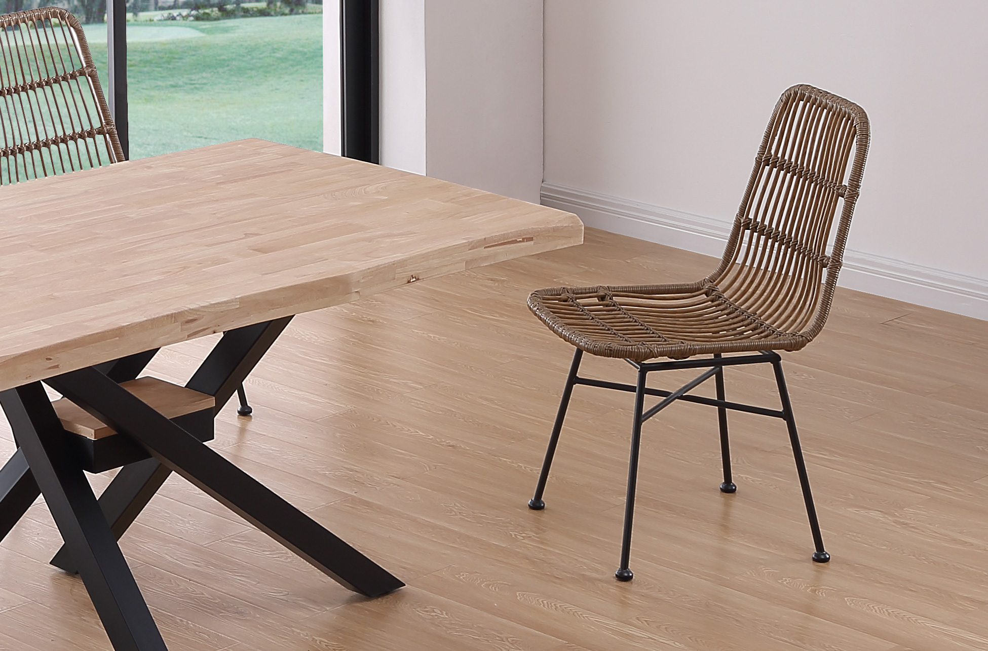 SILLA THAI RATTAN METAL